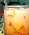 Iced Tea With Ice Cream: Summer Drink!