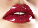Applying Dark Lipstick