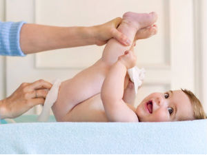 Baby In Diaper