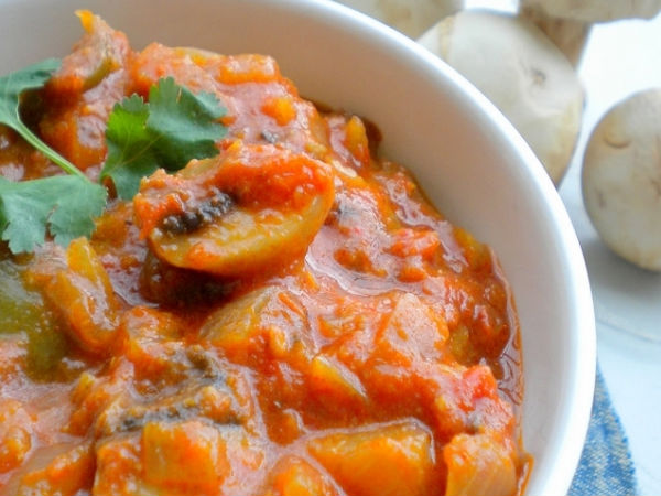 mushroom masala recipe mushroom masala recipe
