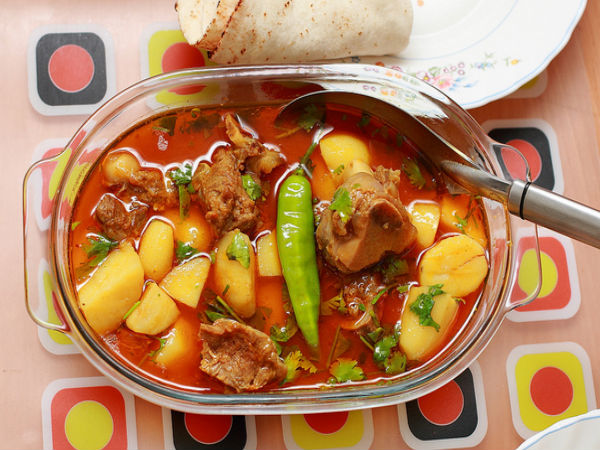 aloo mutton recipe aloo mutton recipe