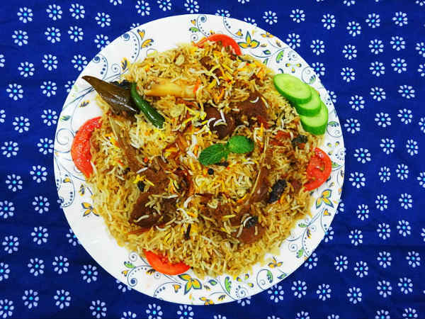   Lucknowi Mutton Biryani 