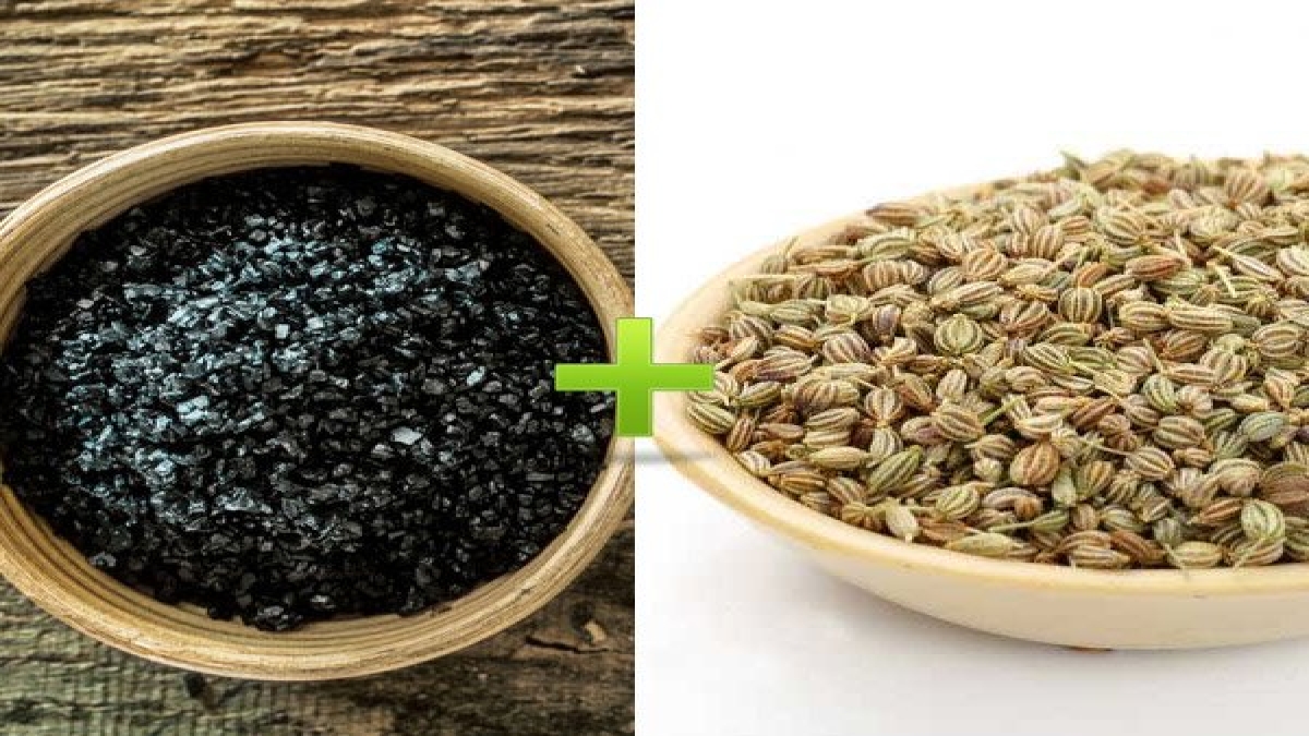 अजवाइन और काले नमक को मिलाकर खाएं और एसिडिटी को दूर भगाएं Carom Seeds