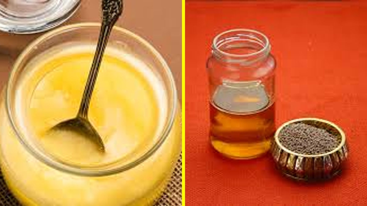 Ghee Vs Mustard Oil, खाना पकाने के लिए इन दोनों में से क्‍या चुनें और