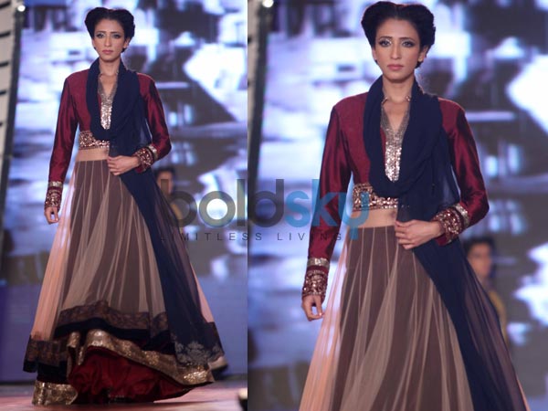 मनीष मल्‍होत्रा में मॉडल