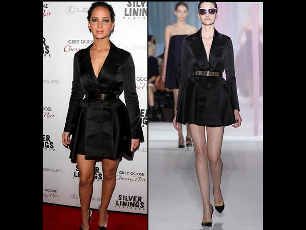 जैनिफर लॉरेंज इन डायोर