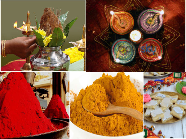 लक्ष्मी पूजा के लिए आवश्यक सामग्रियां