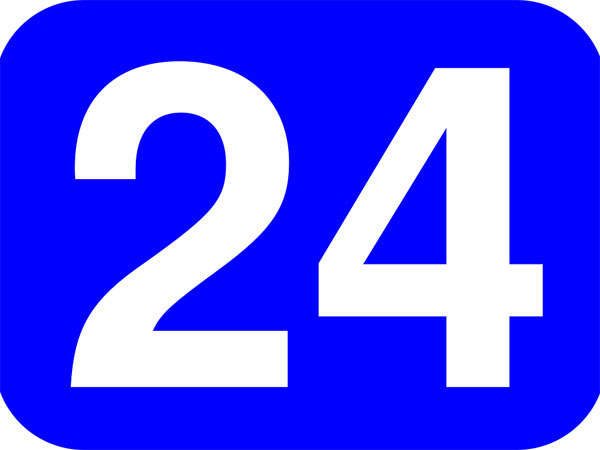 अशुभ संख्या 24