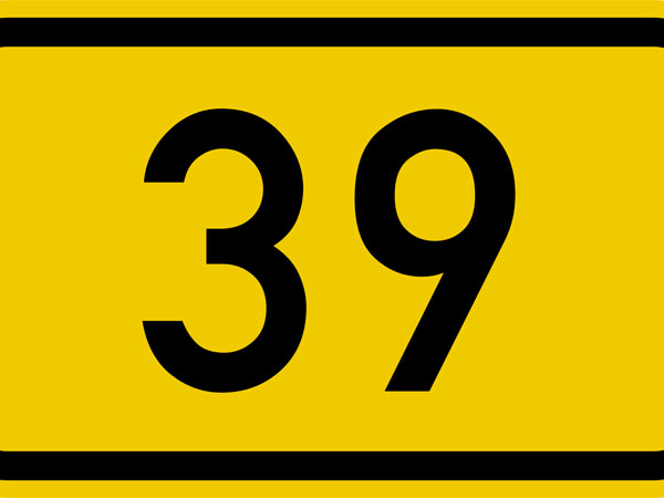 अशुभ अंक 39
