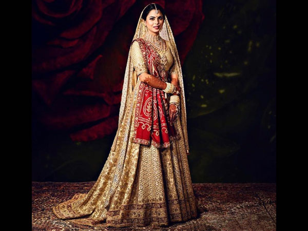 Isha Ambani wore her mom Nitas 35-year-old saree on her wedding day