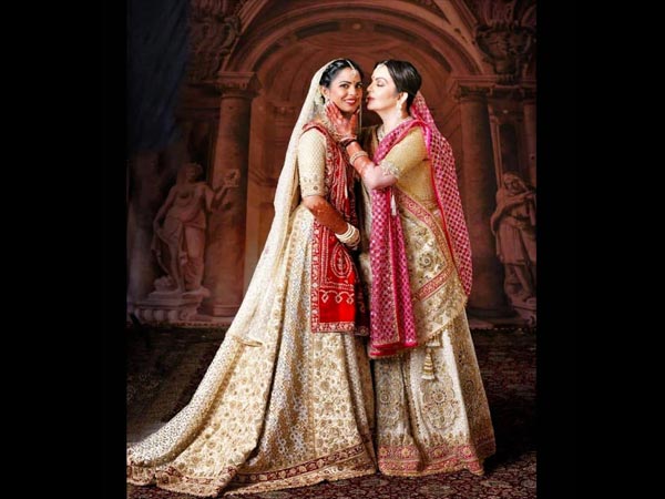 Isha Ambani wore her mom Nitas 35-year-old saree on her wedding day