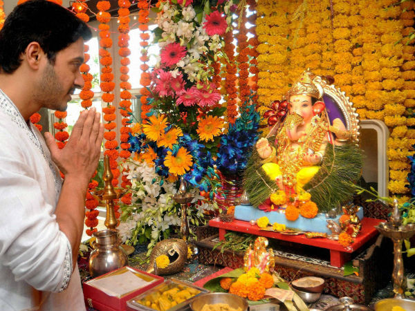 गणेश चतुर्थी पर गणेश प्रतिमा की स्थापना और पूजा
