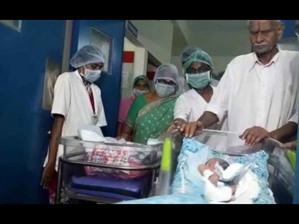 74 साल की उम्र में दिया जुड़वा बच्चों को जन्म