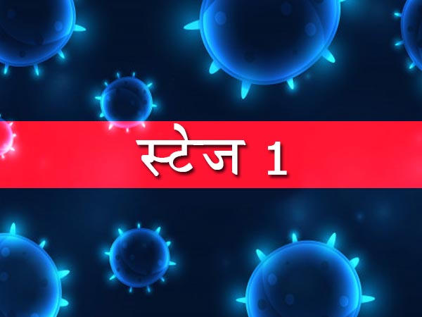 स्टेज 1: इम्पोर्टेड केस यानी बाहर से आए मामले