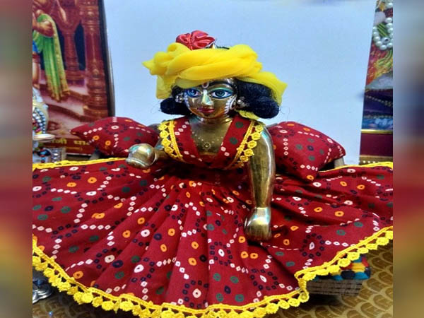 जयपुरी प्रिंट में कान्हा जी की ड्रेस जयपुरी प्रिंट में कान्हा जी की ड्रेस