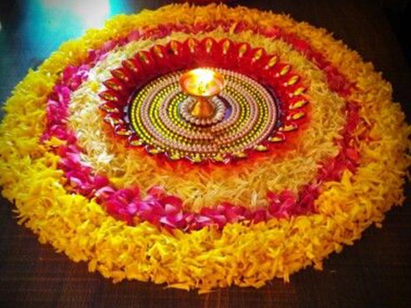 रंगोली बनाएं रंगोली बनाएं