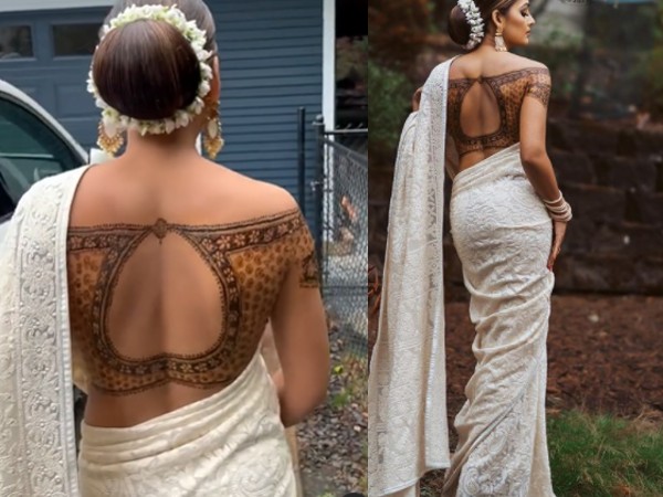 blouse made of henna