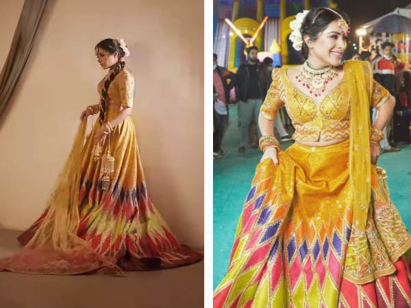 लोहड़ी पर पहनें लहंगा लोहड़ी पर पहनें लहंगा