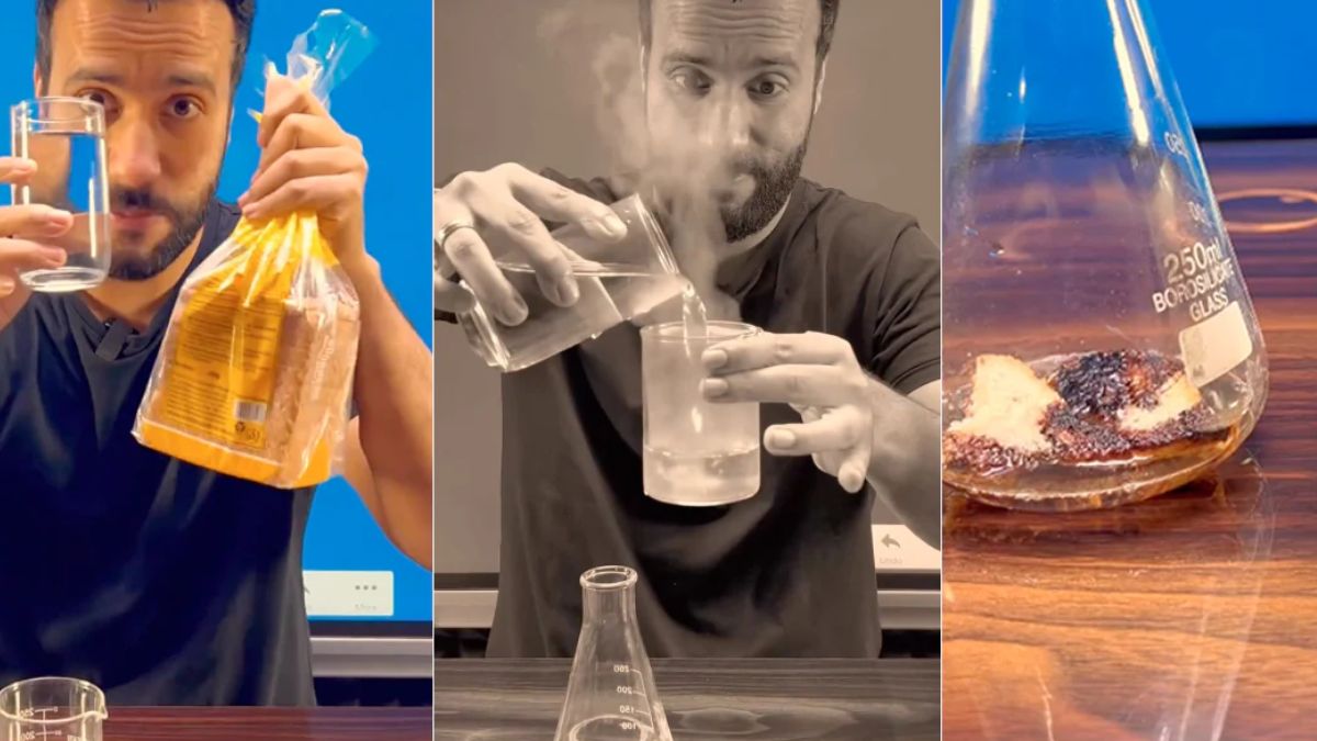 सोशल मीडिया के आशु सर ने बताया खाने के पीछे पानी नहीं पाने का साइंस