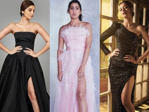 Slit Gown Fashion Tips Ananya Pandey Tara Sutaria And Sara Ali Khan Wear Trending Slit Gown Fashion Tips Ananya Pandey Tara Sutaria And Sara Ali Khan Wear Trending